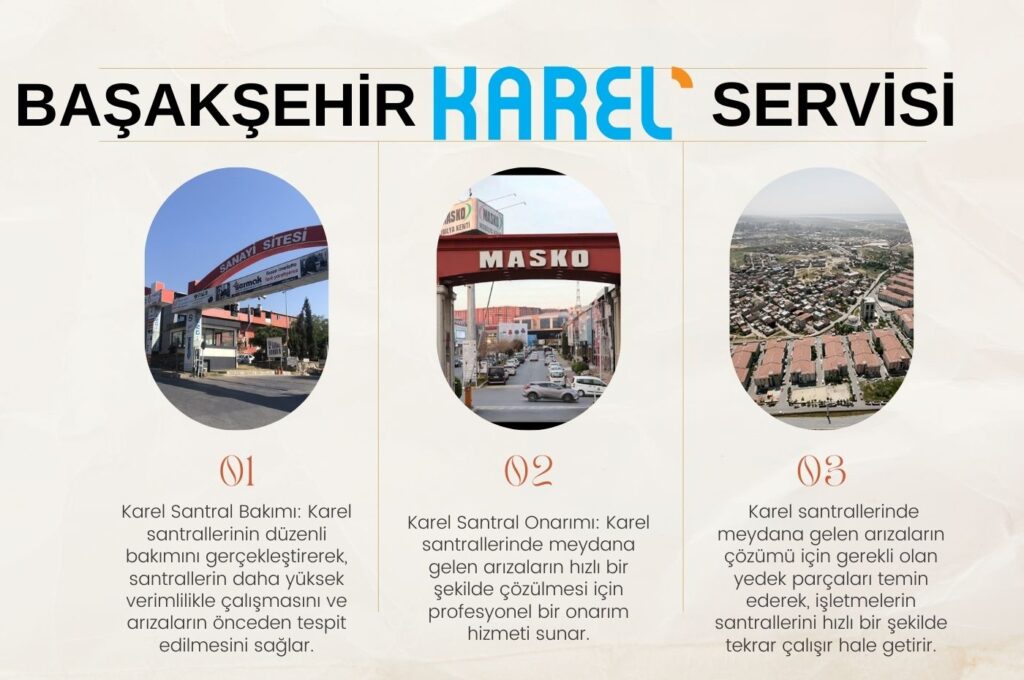 başakşehir karel santral servisi